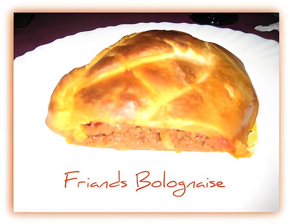 recette ¤ Friands Bolognaise ¤