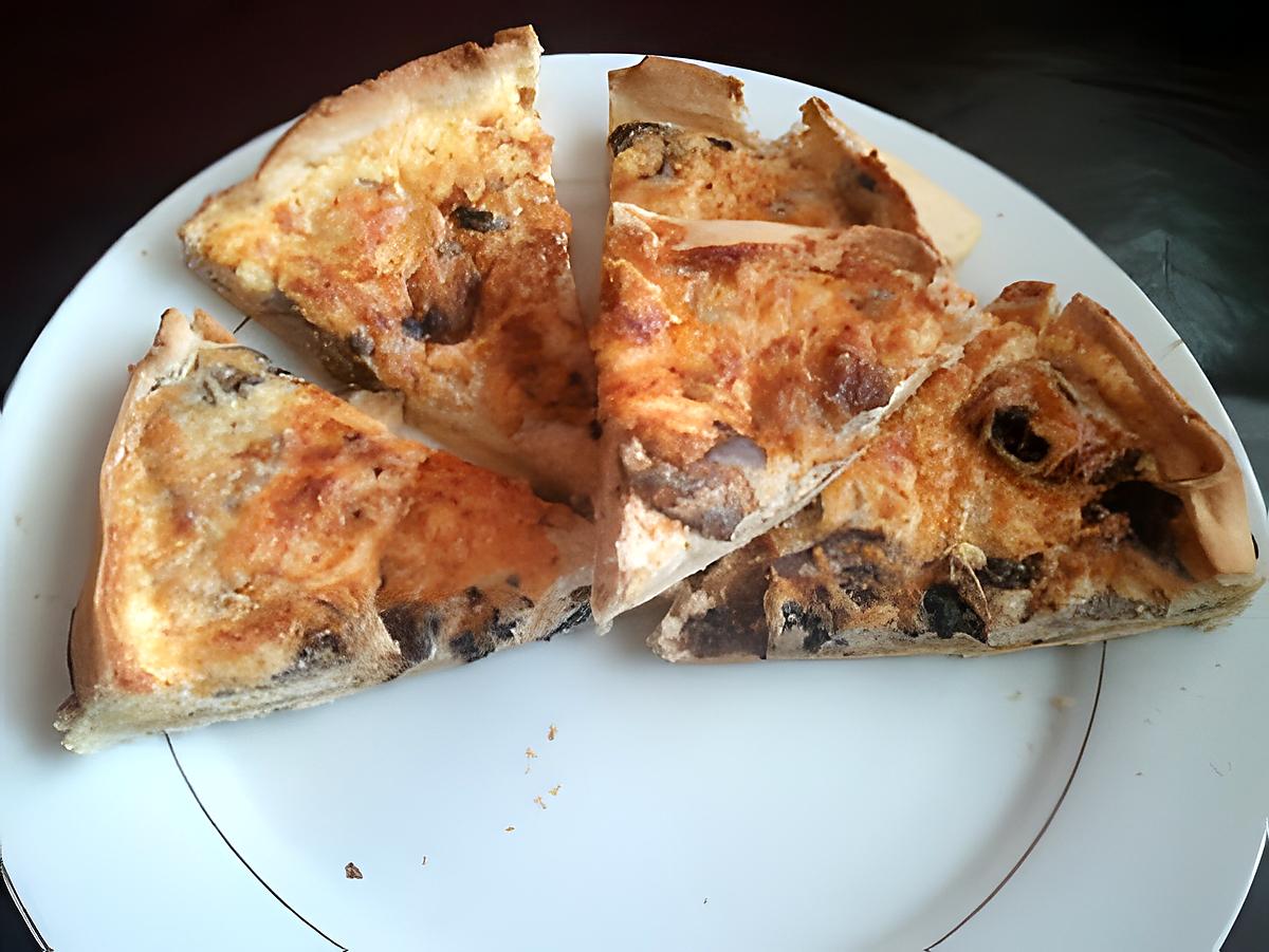 recette quiche champignons ail et fine herbe