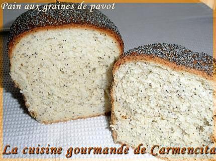 recette Pain aux graines de pavot