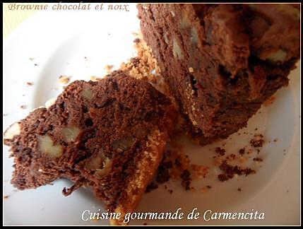 recette Brownie aux noix