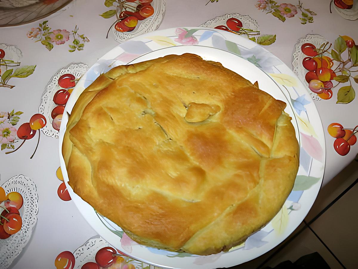 recette tourte aux champignons