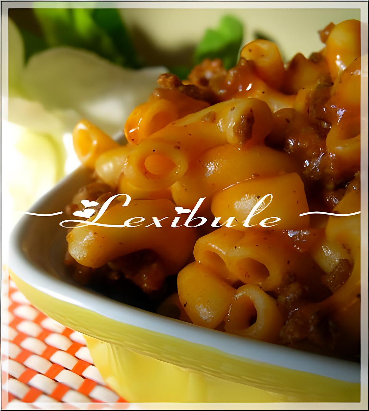 recette Macaroni à la Mamie