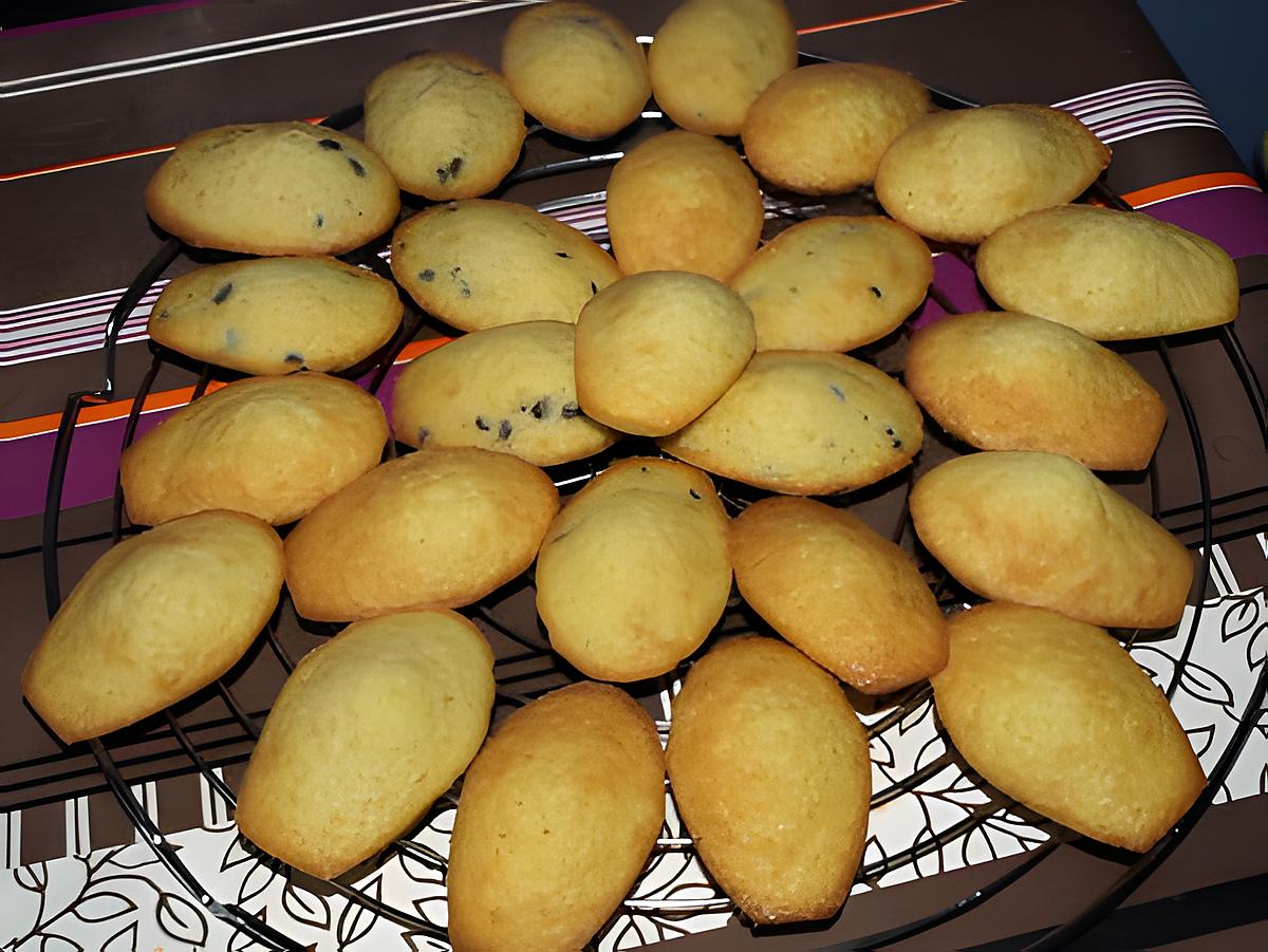 recette madeleine