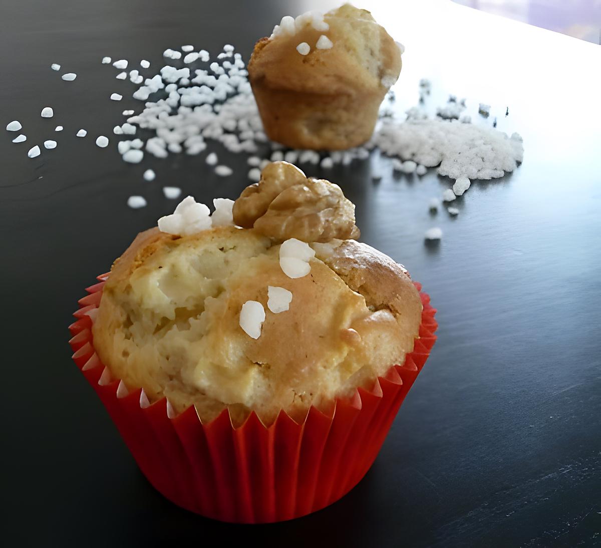 recette Ooo Muffins aux pommes ... et peu de vaisselle à faire ! ooO