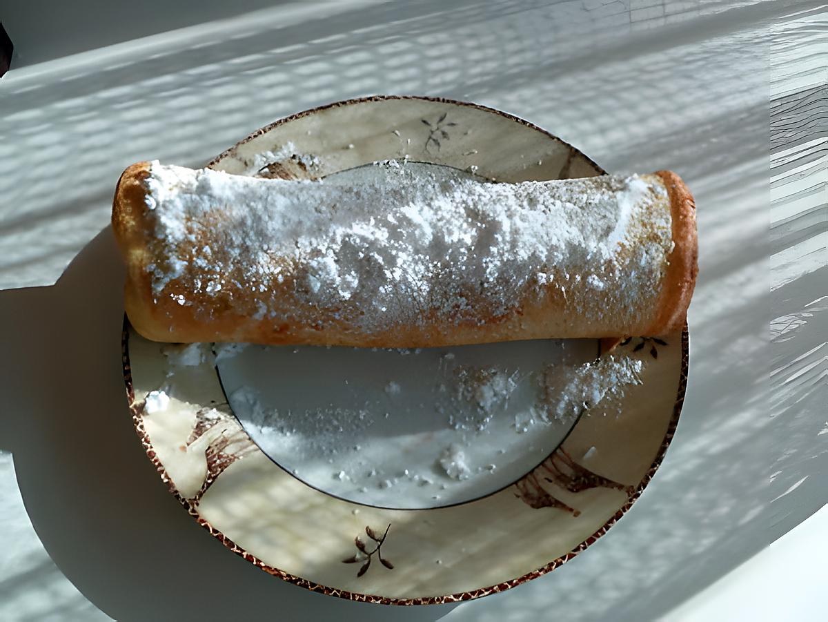 recette Biscuit roulé à la confiture