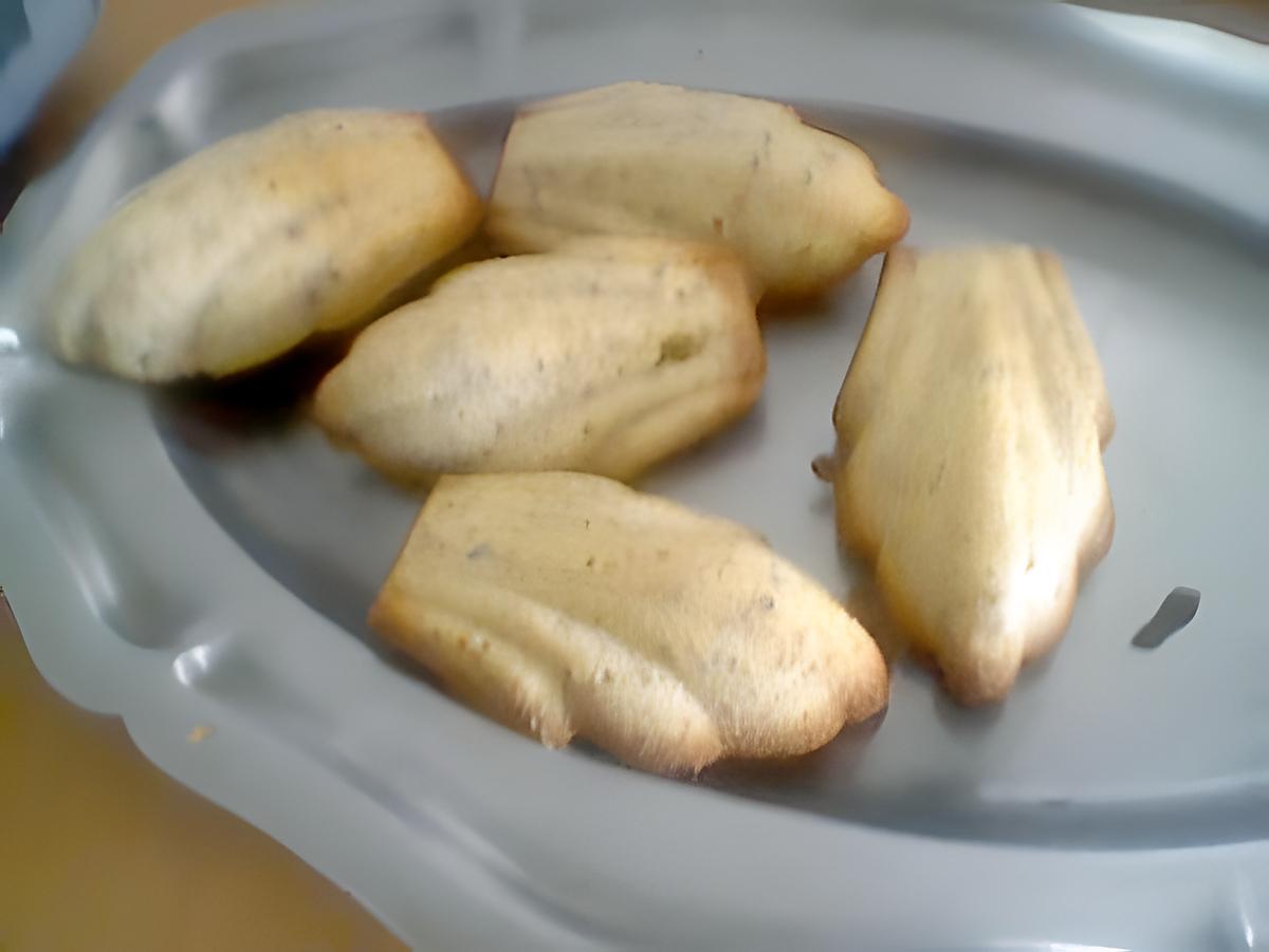 recette Madeleines noisettes!