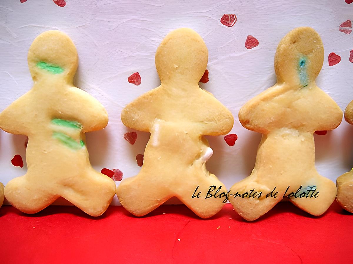 recette Petits bonhommes biscuités aux carensacs