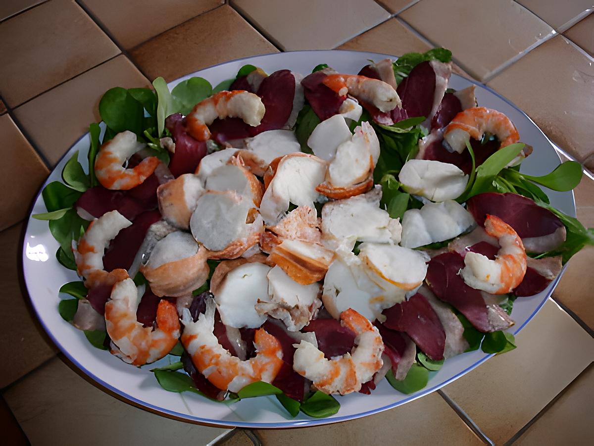 recette salade de langouste