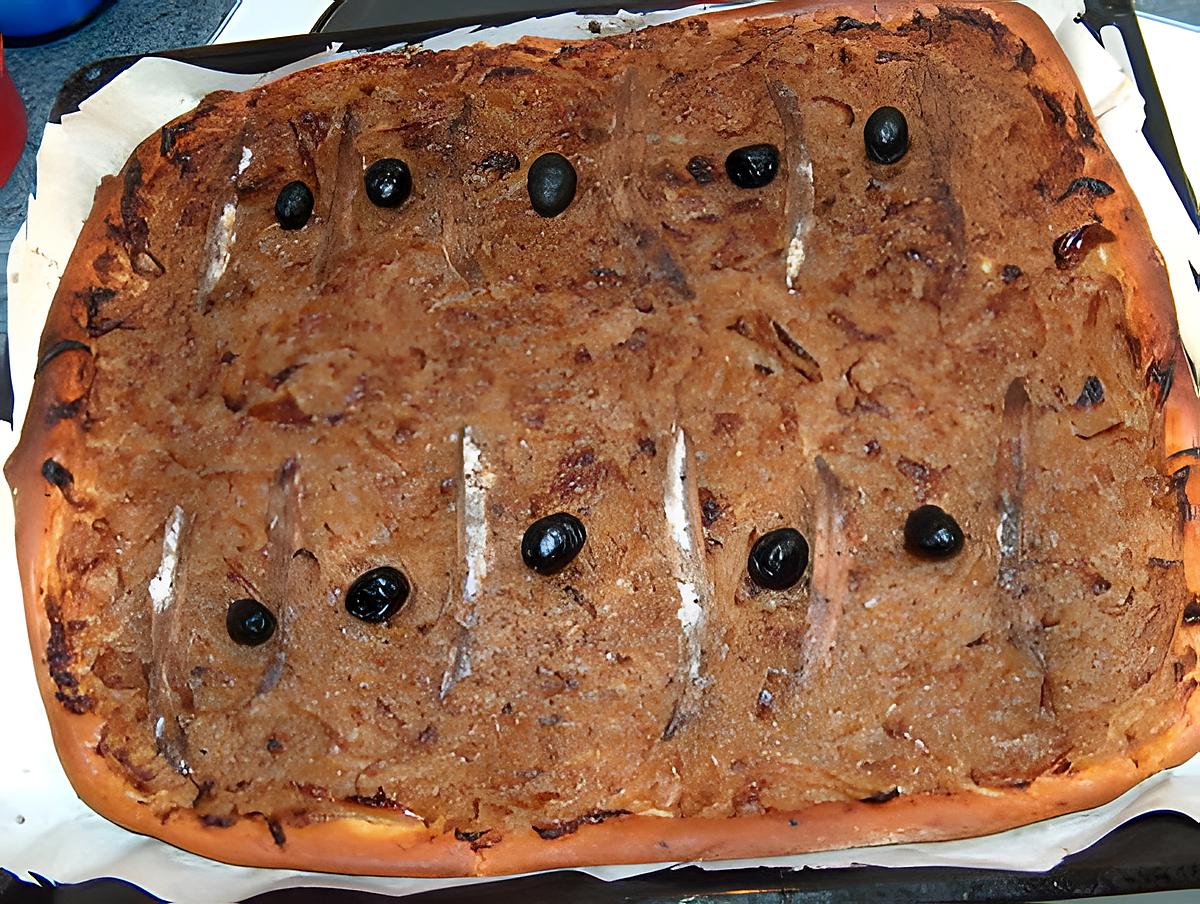 recette La pissaladière