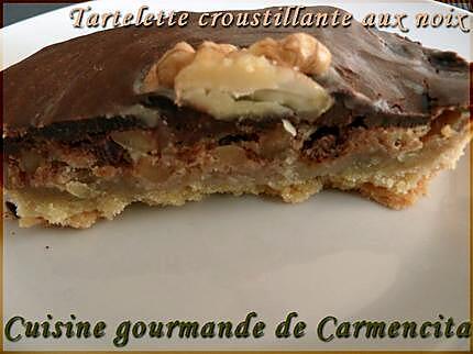 recette Tartelette croustillante aux noix