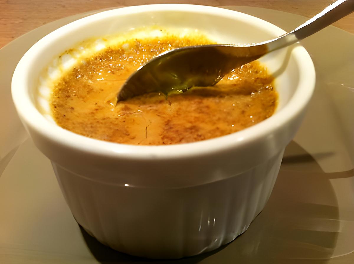 recette Petite crème au café et pain d'épices