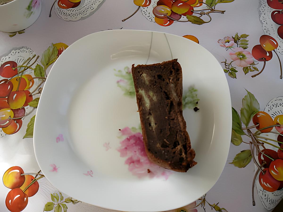 recette gateau choco,banane