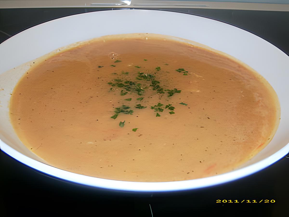 recette velouté de tomates