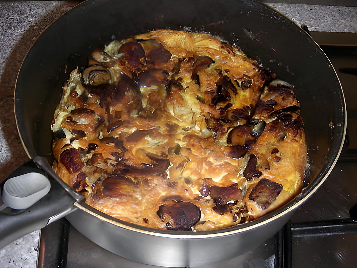 recette Tortilla de Berenjena ( omelette d'aubergines)