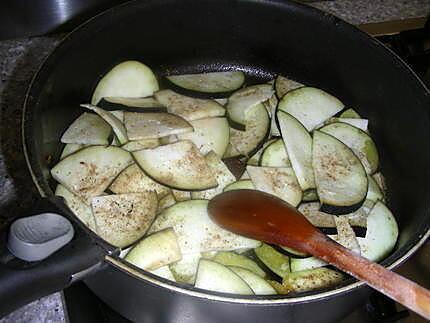 recette Tortilla de Berenjena ( omelette d'aubergines)