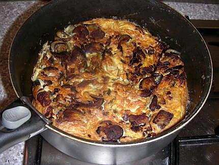 recette Tortilla de Berenjena ( omelette d'aubergines)