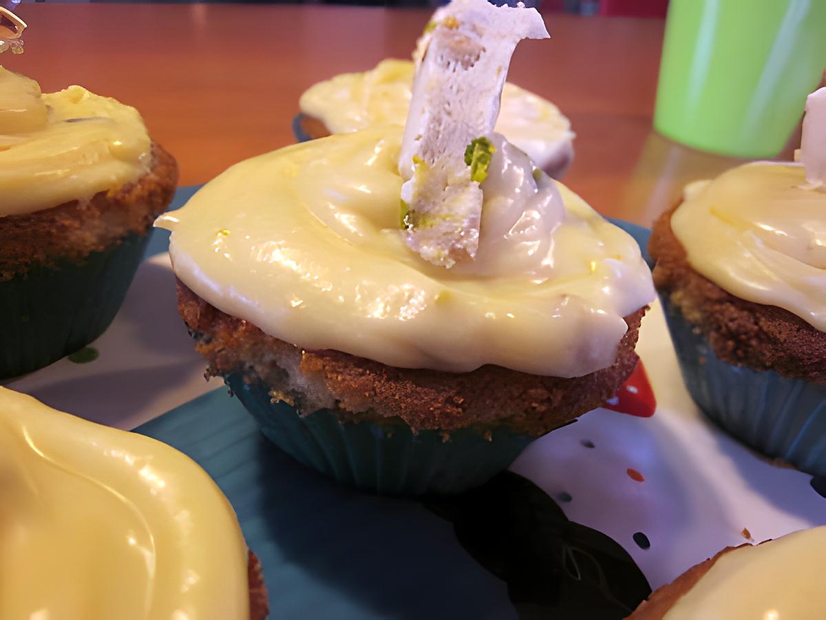 recette CUPCAKES AU NOUGAT