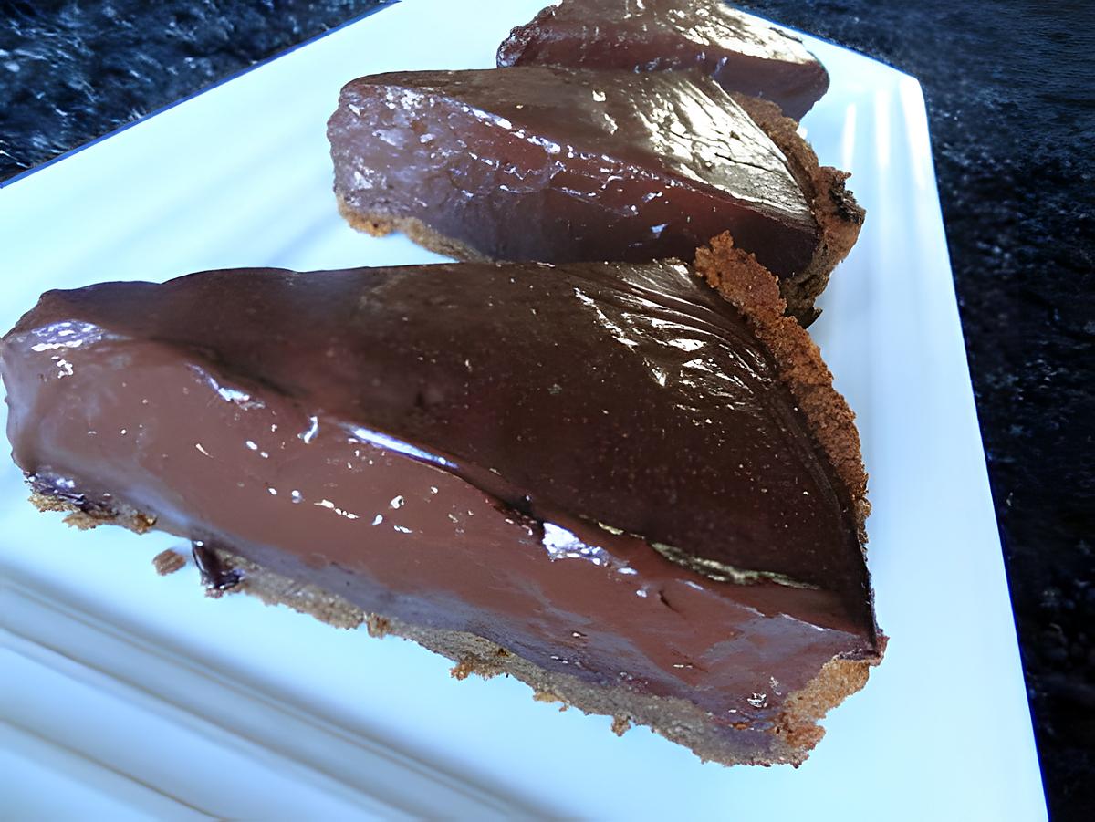 recette Tarte au chocolat façon danette