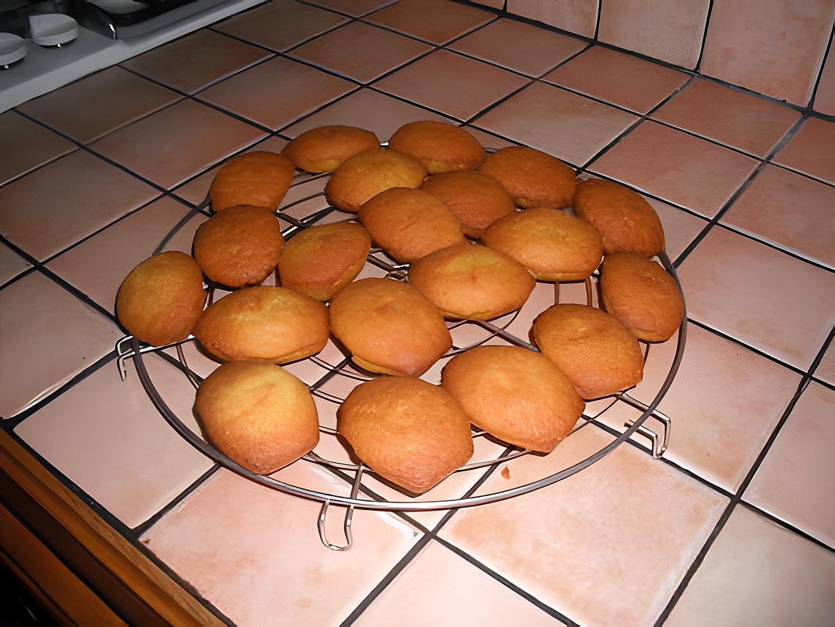 recette Madeleines