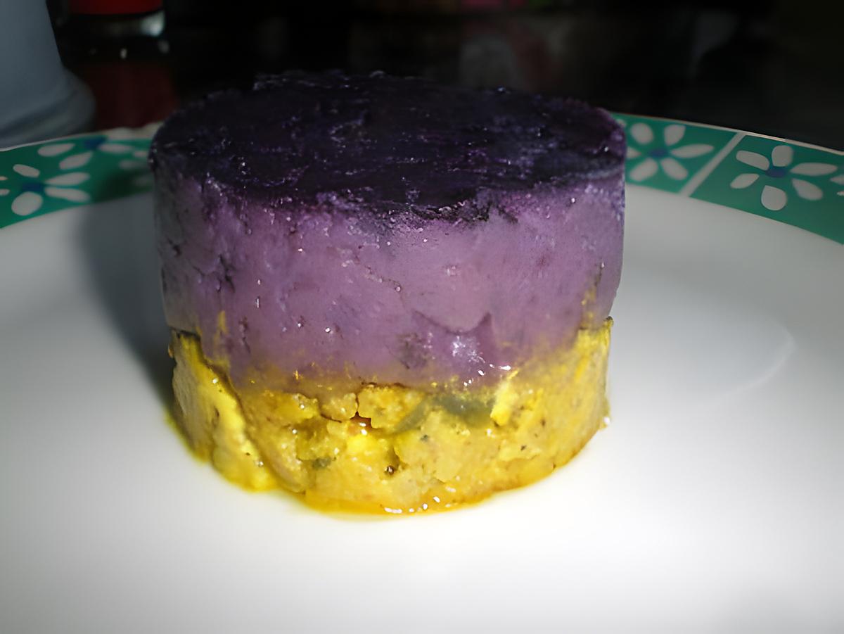 recette hachis parmentier de vitelotte