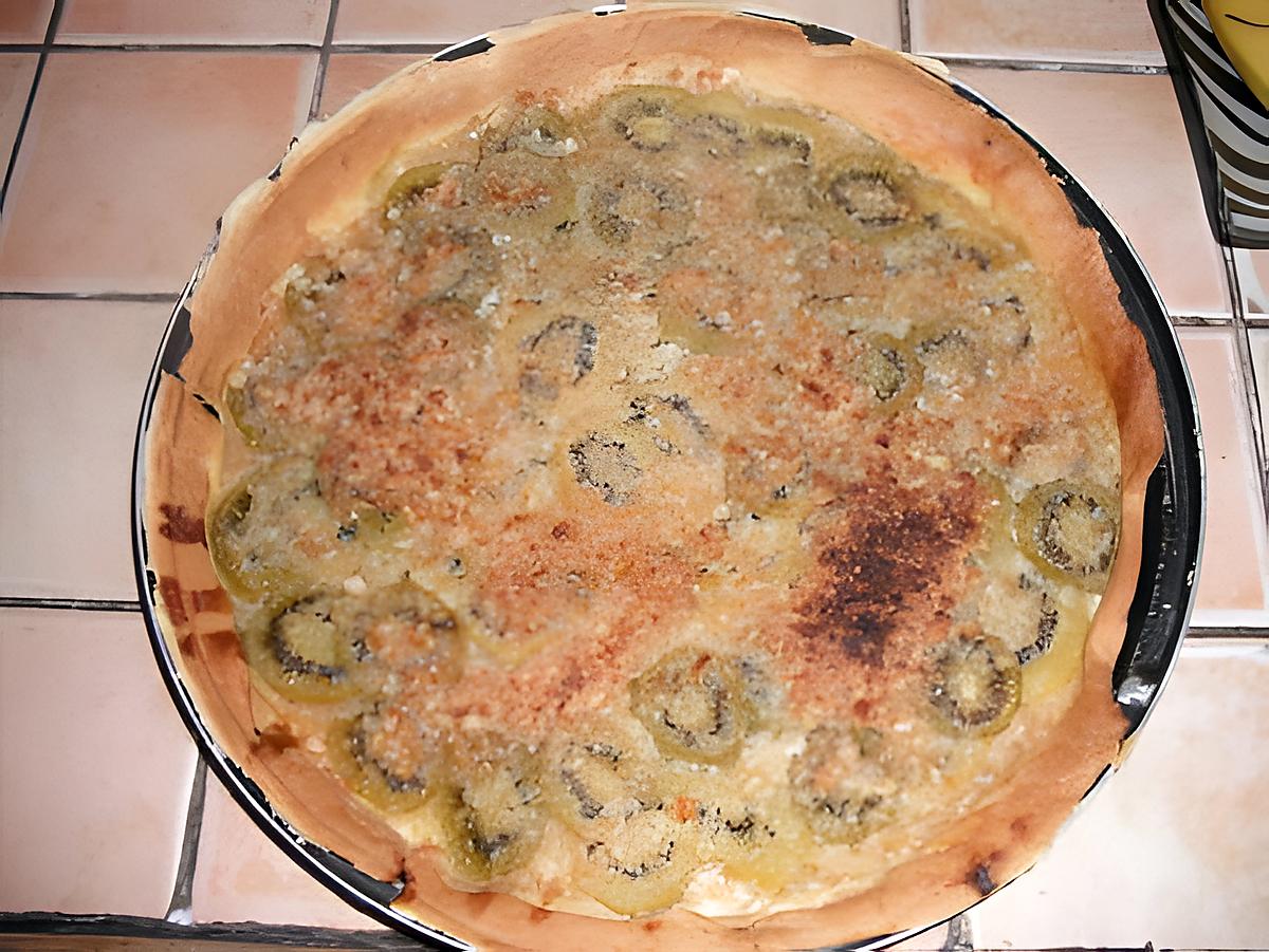 recette Tarte aux kiwis et aux noix