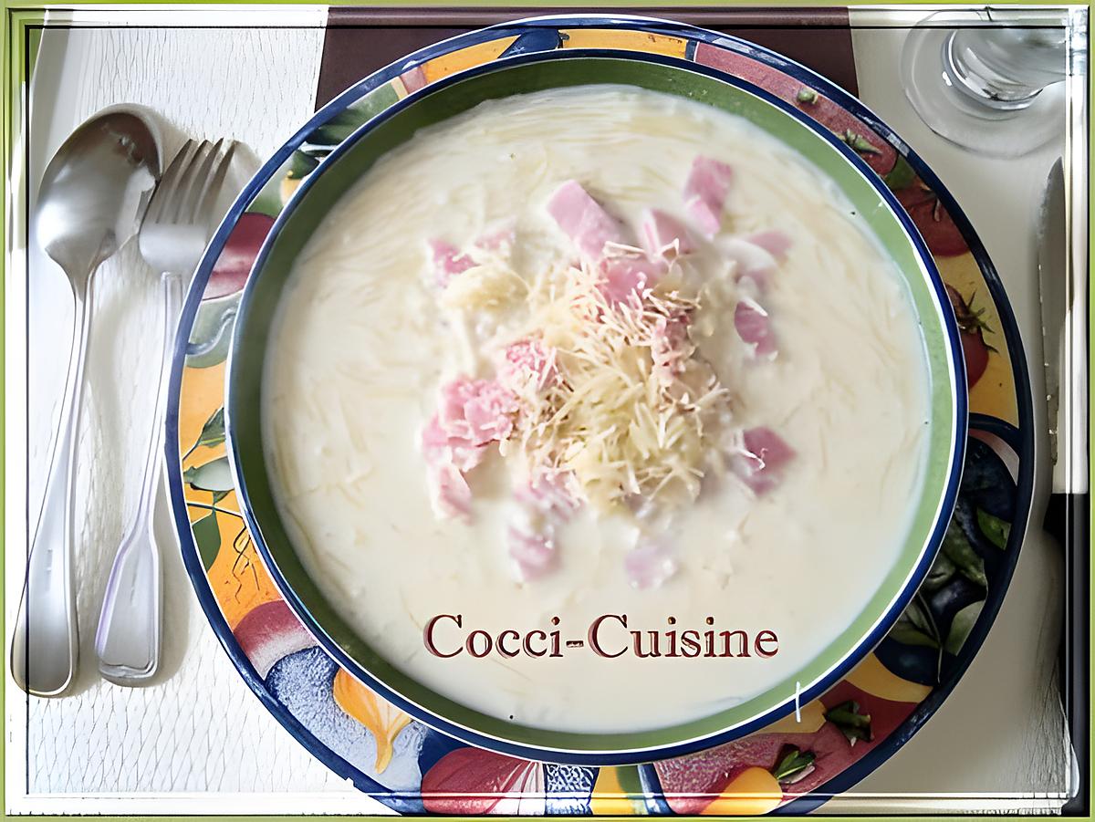 recette SOUPE AU LAIT