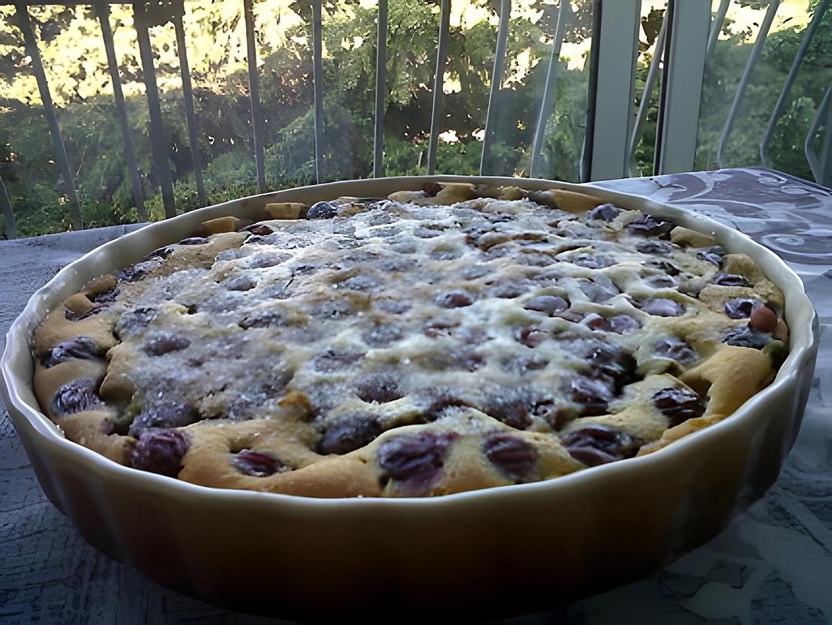 recette Clafouti cerises et rose