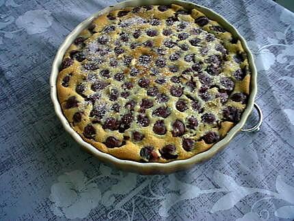 recette Clafouti cerises et rose