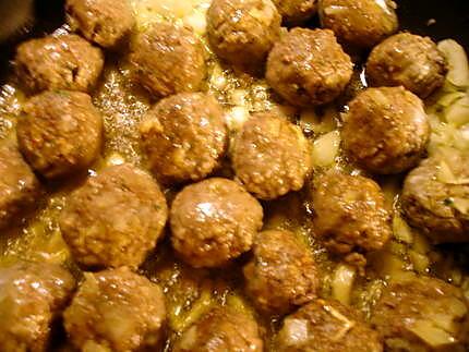 recette Boulettes de Boeuf au Madère