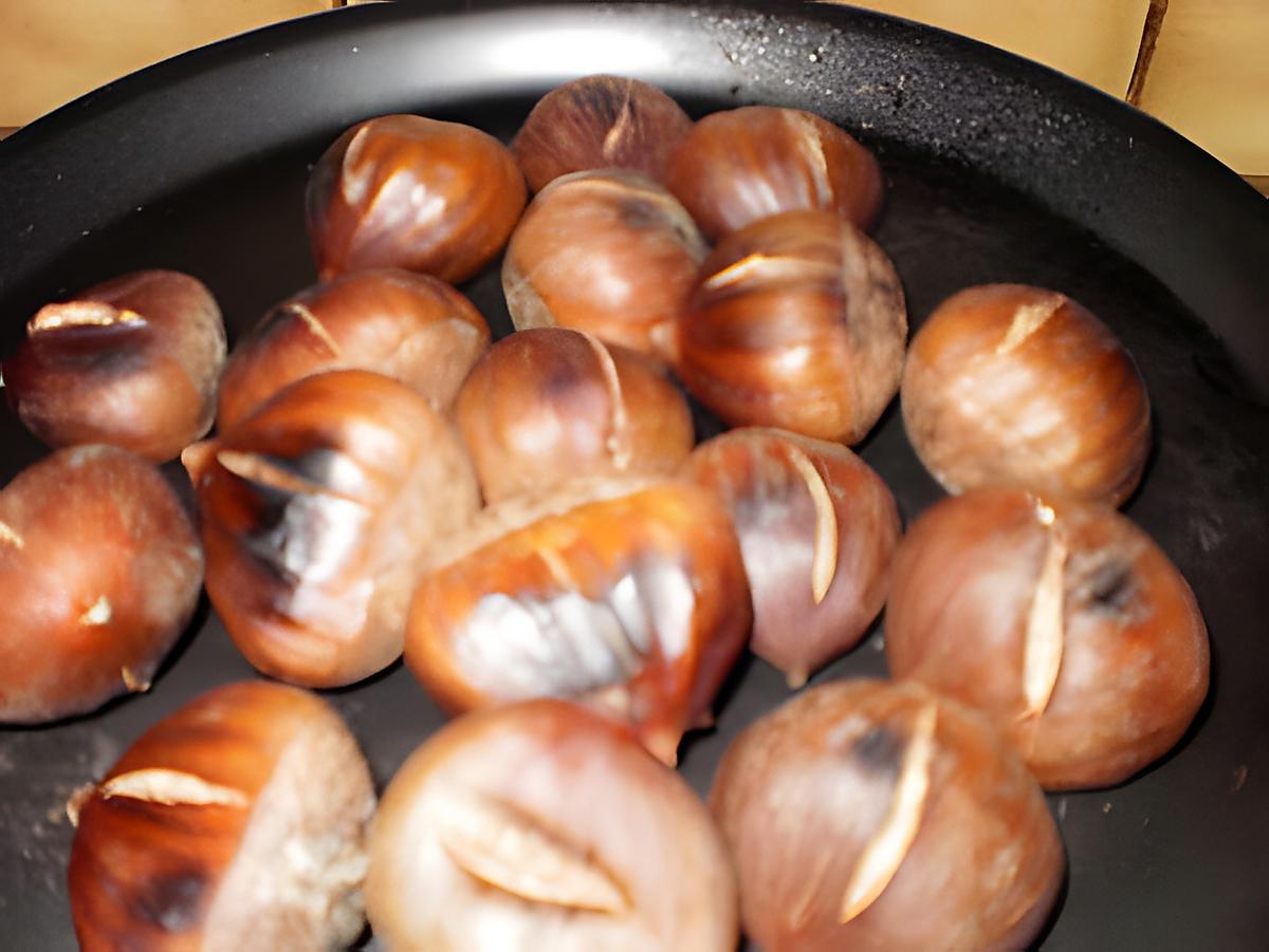 recette l'automne,faire péter les chataignes