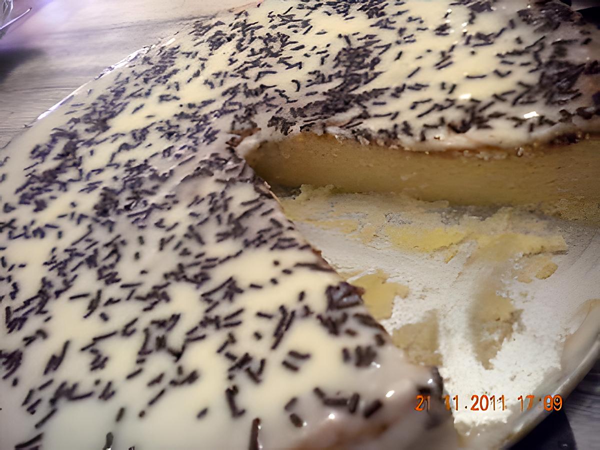 recette mon gateau au chocolat blanc mum !!!