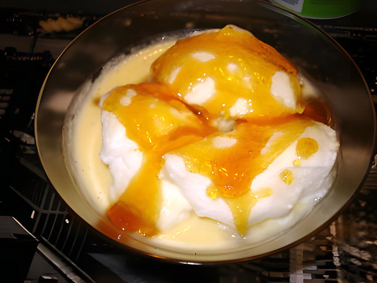 recette ÎLE FLOTTANTE