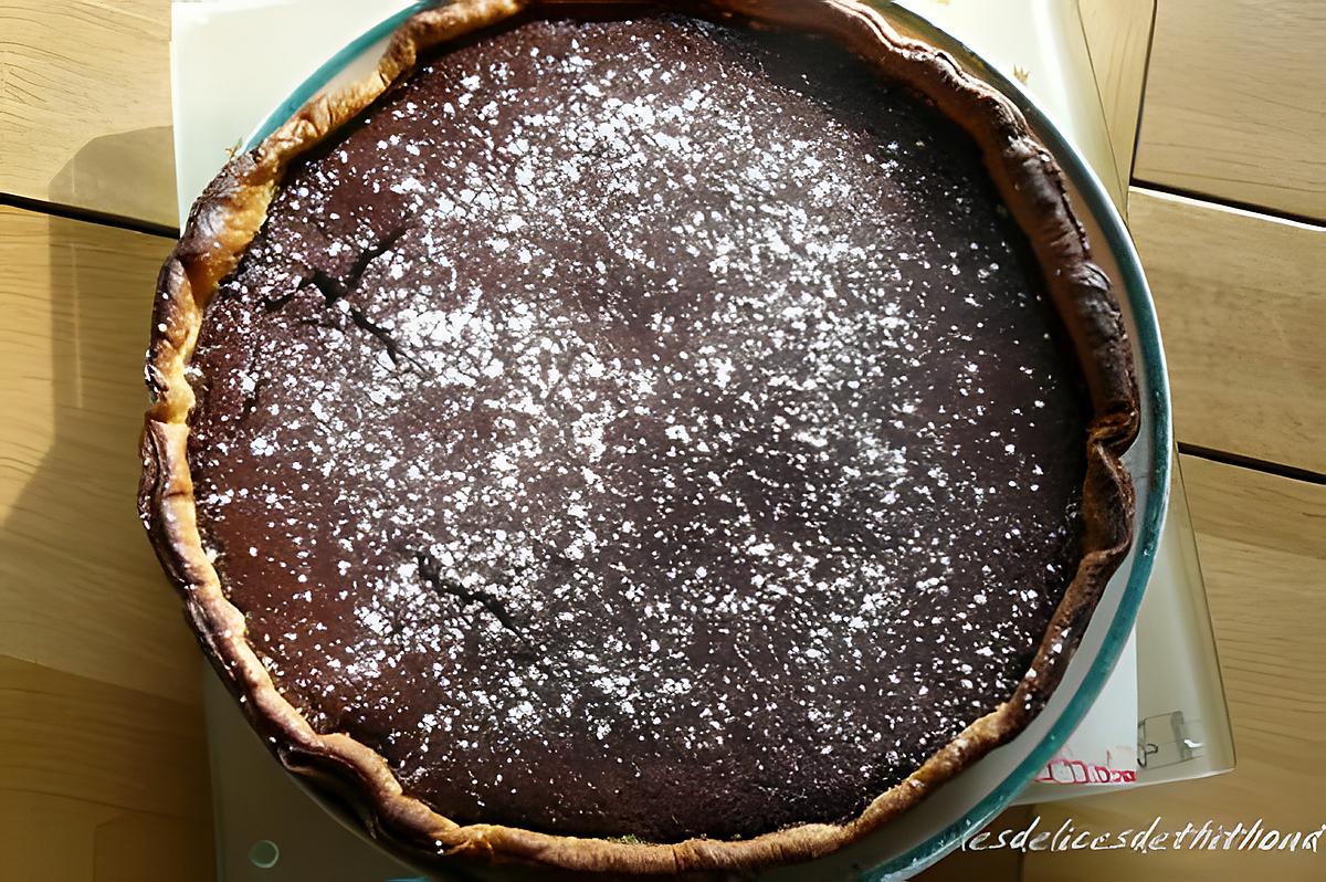 recette tarte au chocolat