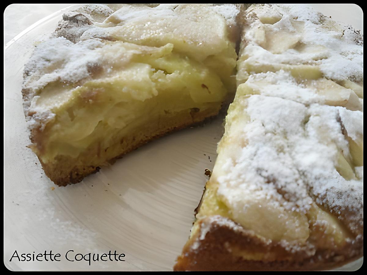 recette Gâteau fondant aux pommes