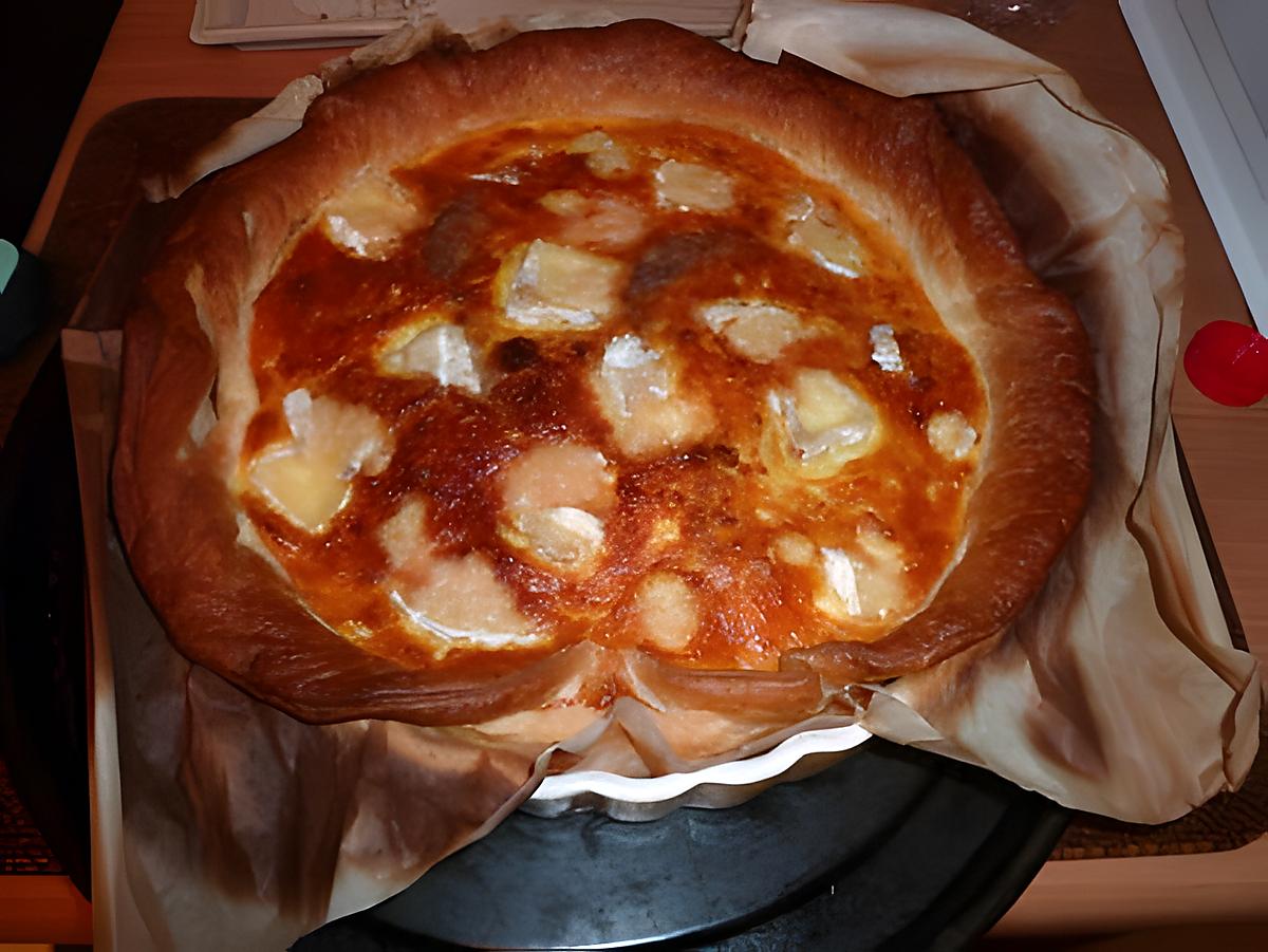 recette Tarte à l'andouille