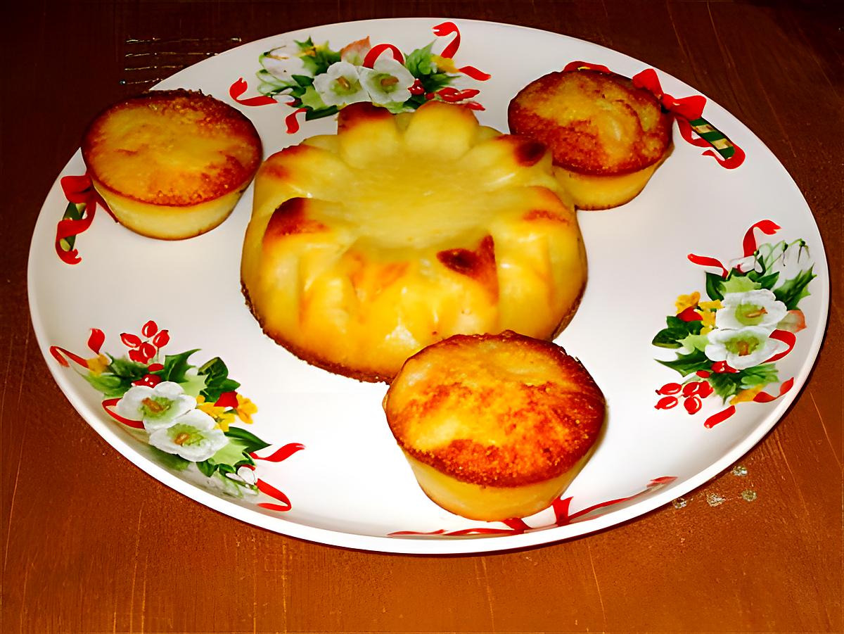 recette MUFFINS AUX LITCHIS ET A LA ROSE