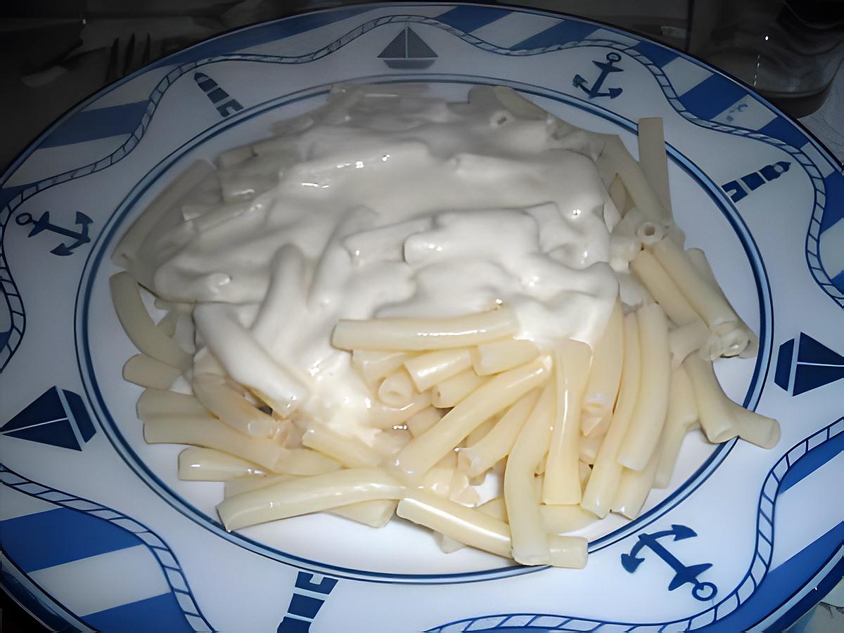 recette Sauce au fromage et à la crème