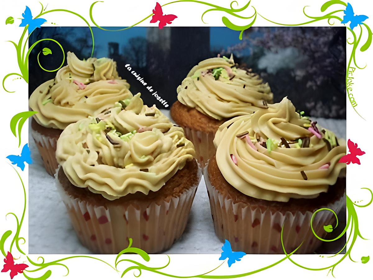 recette cupcakes au café