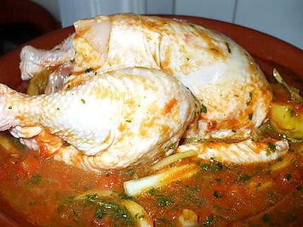 recette Tajine de poulet aux citrons confits................ Facil..... rapide... et délicieux.............