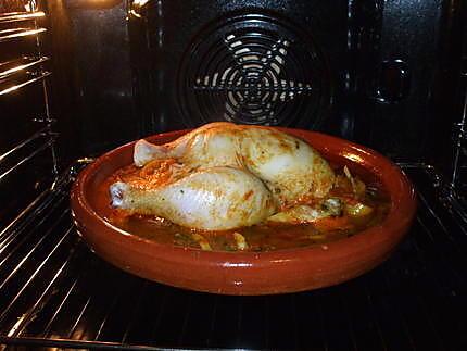 recette Tajine de poulet aux citrons confits................ Facil..... rapide... et délicieux.............