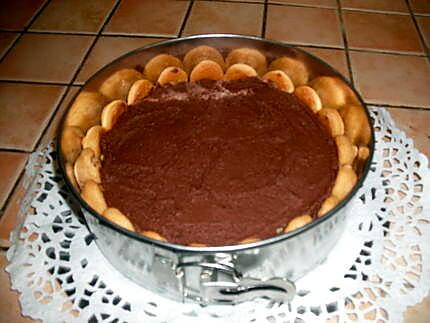 recette Entremet au chocolat