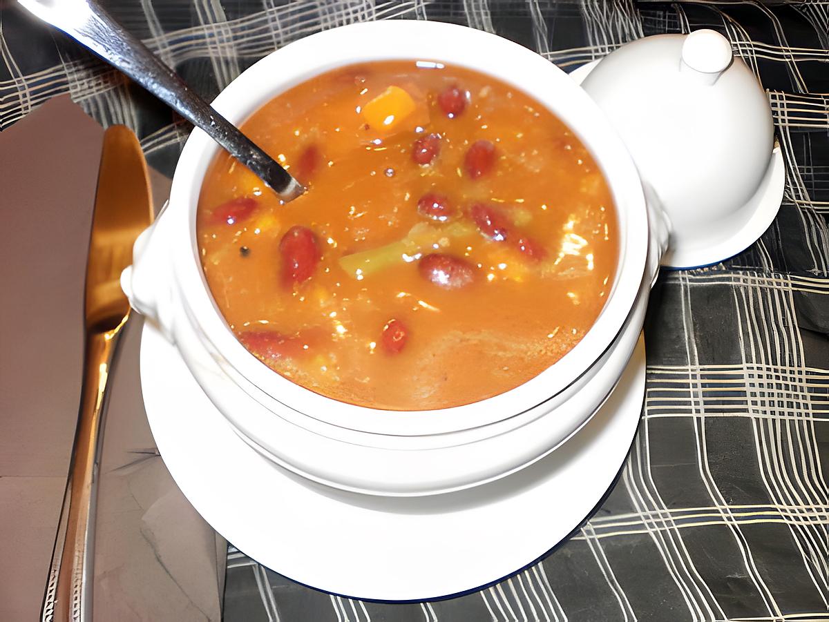 recette soupe mexicaine,après une bonne marche automnale en foret