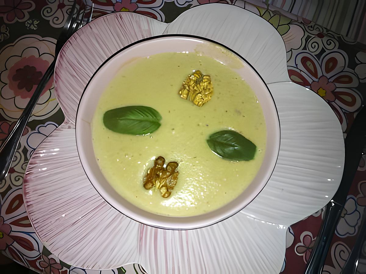 recette Velouté de châtaignes au céleri rave