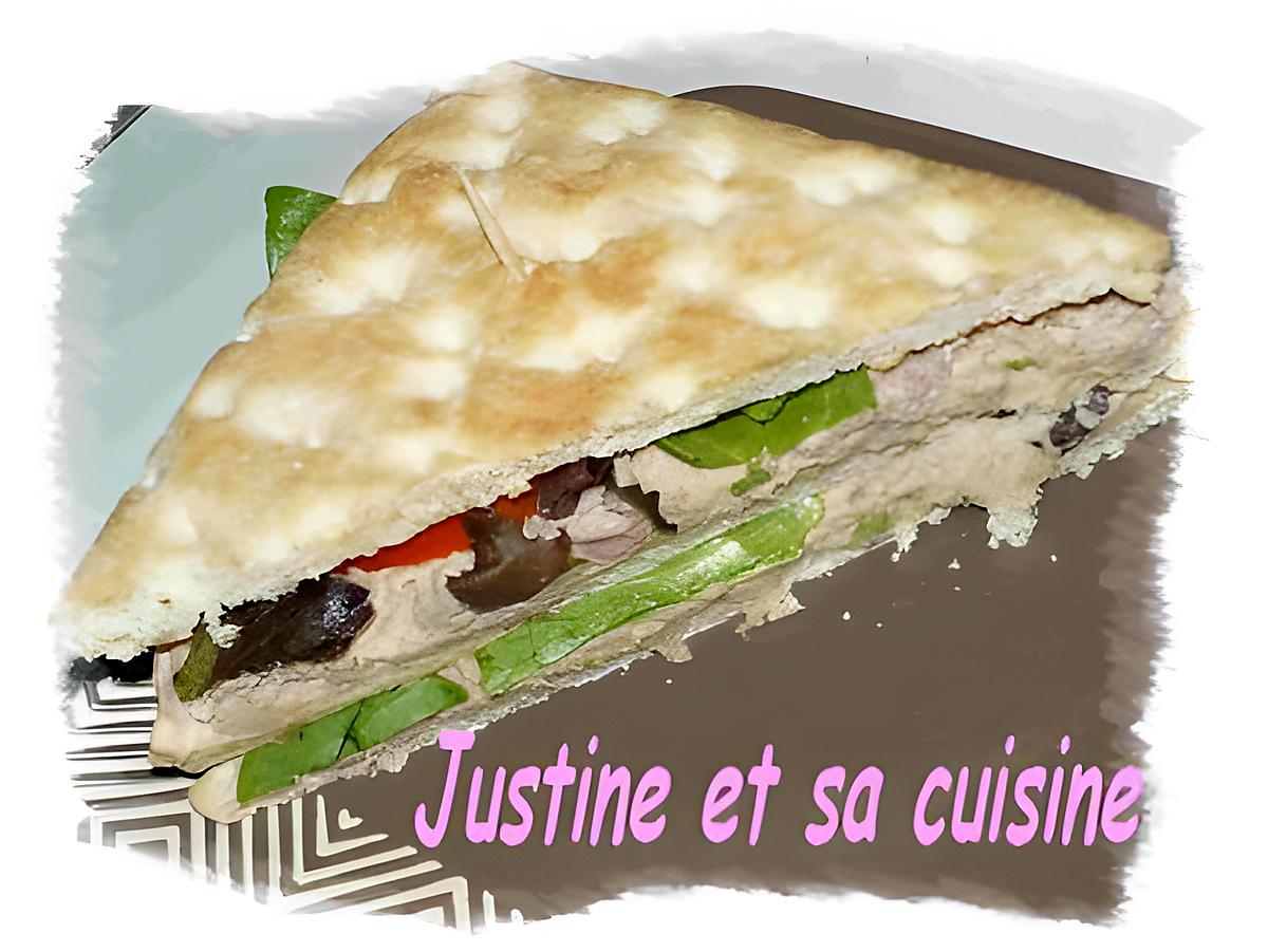 recette Double club sandwich au thon