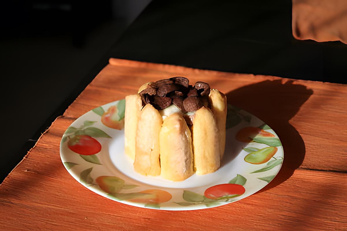 recette Mini charlotte à la banane