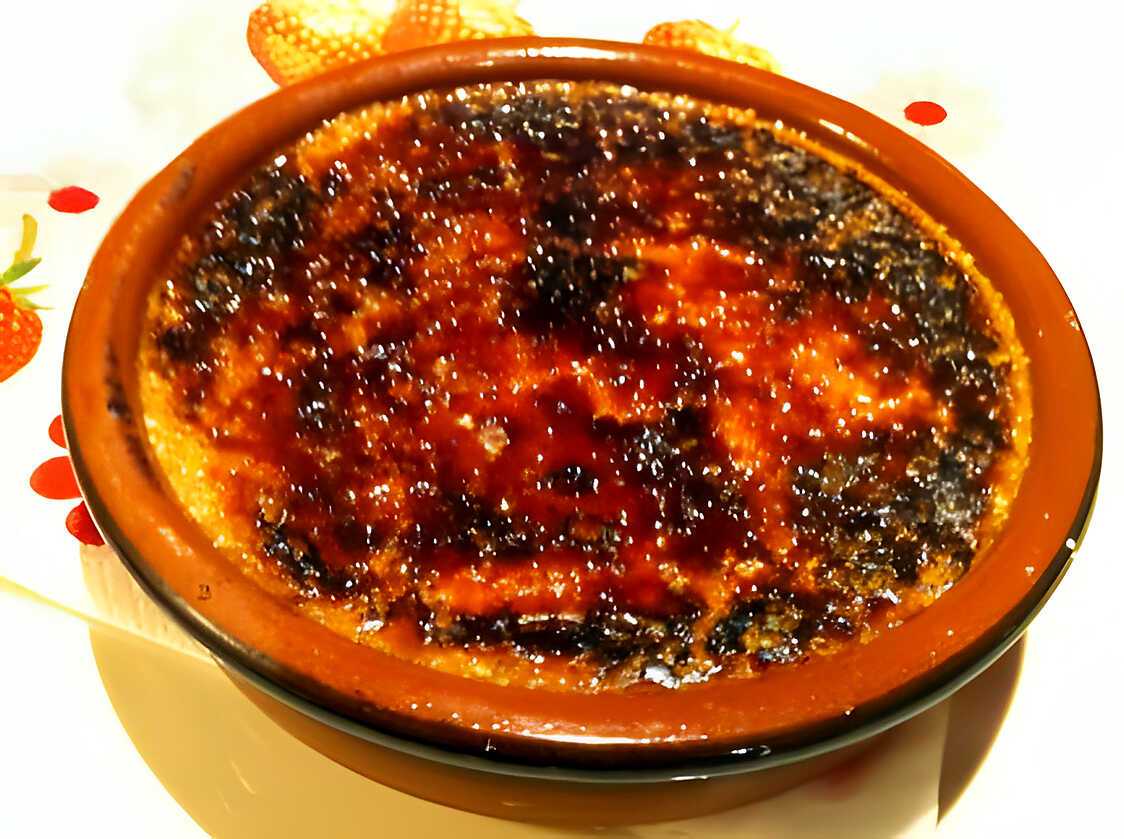 Recette de Crème brûlée au fois gras par Signe-Déco