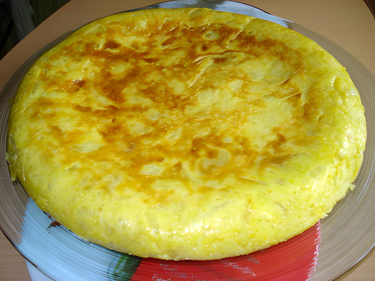 recette TORTILLA DE PATATAS