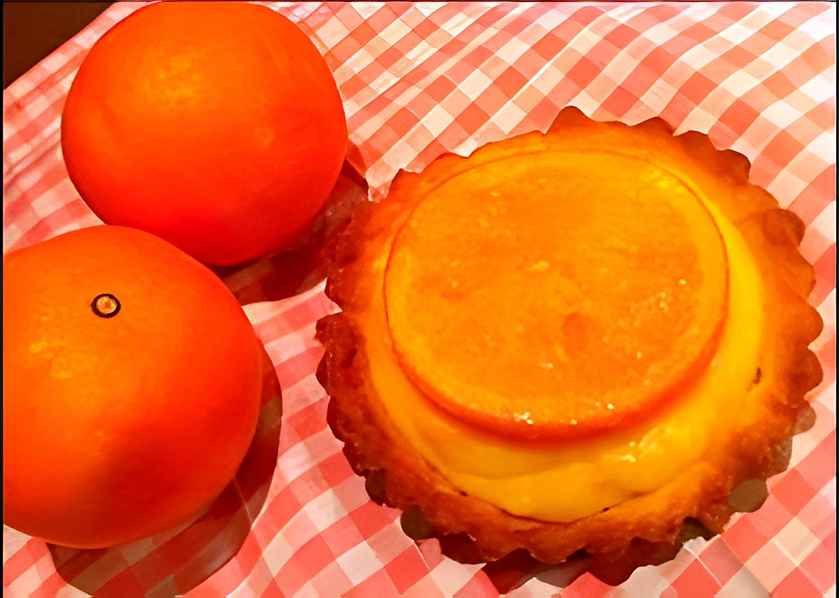 recette Tartelettes à l'orange curd