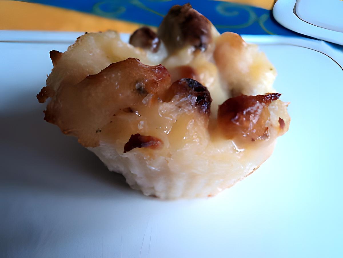 recette Mini flans aux raisins secs