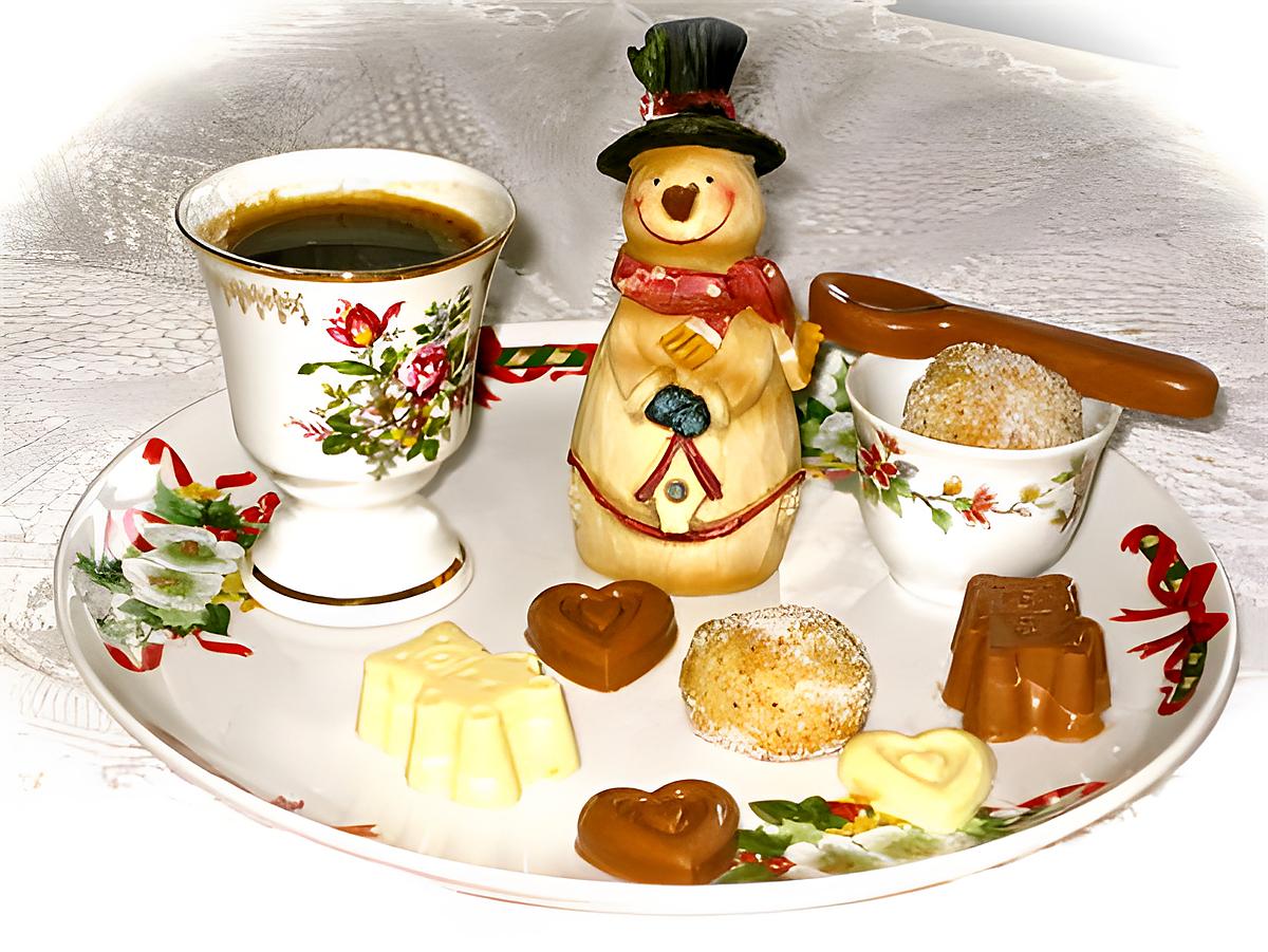 recette GOUTER GOURMAND DE NOEL